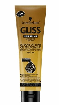 XGliss  Saç Kremi 250 ml Durulanmayan Ultimate Oil Elixir gliss, gliss saç kremi, saç kremi, kırık saçlar için saç kremi, durulanmayan saç kremi, gliss ultimate oil elixir, gılis, glis
