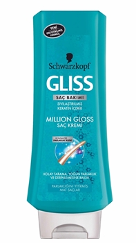 P-Gliss Million Gloss Saç Kremi 400 ml gliss, gliss saç kremi, saç kremi, matlaşmış saçlar için saç kremi, kuru saçlar için saç kremi, gliss milion gloss, gılis, glis