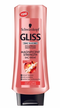 XGliss Saç Kremi 400 ml Magnificent Strength gliss, gliss saç kremi, saç kremi, kırık saçlar için saç kremi, yıpranmış saçlar için saç kremi, gliss magnificent strenght, gılis, glis