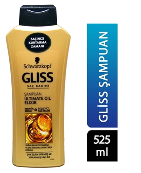 Gliss Şampuan 525 ml Ultimate Oil Elixir Picture of Gliss Şampuan 525 ml Ultimate Oil Elixir