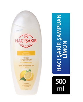 Hacı Şakir Şampuan 500 ml Limon Picture of Hacı Şakir Şampuan 500 ml Limon