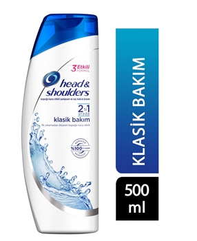 P-Head&Shoulders 2in1 Classic Care Shampoo 500 ml Picture of P-Head&Shoulders 2in1 Classic Care Shampoo 500 ml