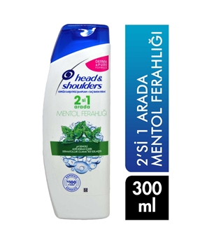 Head & Shoulders Shampoo 300 ml 2 in 1 Menthol Freshness Picture of  Head & Shoulders Shampoo 300 ml 2 in 1 Menthol Freshness