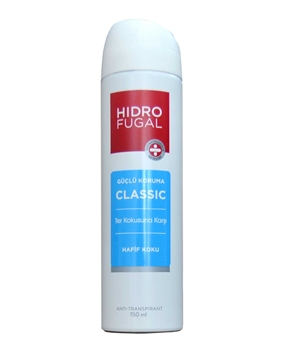 Hidro Fugal Deodorant 150 ml Classic Güçlü Koruma deodorant, dodorant, deodorand, ter kokusu önleyici, koltuk altı deodorant, hidro fugal, hidro fugal deodorant 150 ml satın al, hidro fugal deodorant fiyat
