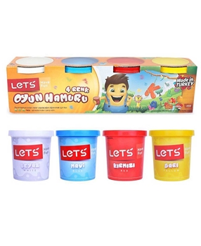 Lets Oyun Hamuru 4 Renk 600 gr lets, oyun hamuru, hamur, renkli hamur, renkli oyun hamuru, playdoh, pileydoh, oyun hamuru fiyatları, oyun hamuru satın al, oyun hamurunun faydaları, oyun hamuru neyden yapılır
