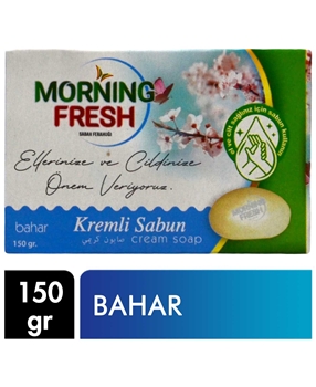 Morning Fresh Sabun Kremli 150 g Bahar morning fresh, sabun, kremli sabun, el sabunu, banyo sabunu, sabun fiyatları, sabun satın al, toptan sabun, kozmetik ürünleri, kişisel temizlik ürünleri