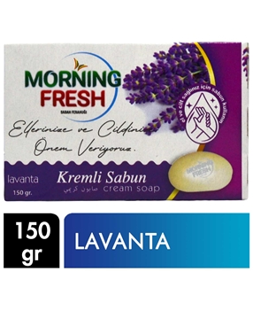 Morning Fresh Sabun Kremli 150 g Lavanta morning fresh, sabun, kremli sabun, el sabunu, banyo sabunu, sabun fiyatları, sabun satın al, toptan sabun, kozmetik ürünleri, kişisel temizlik ürünleri