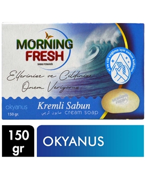 Morning Fresh Sabun Kremli 150 g Okyanus morning fresh, sabun, kremli sabun, el sabunu, banyo sabunu, sabun fiyatları, sabun satın al, toptan sabun, kozmetik ürünleri, kişisel temizlik ürünleri
