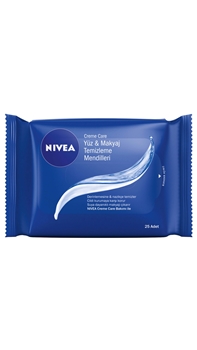 P-Nivea Creme Care Face & Make-Up Cleaning Wipe 25 Pieces Picture of P-Nivea Creme Care Face & Make-Up Cleaning Wipe 25 Pieces