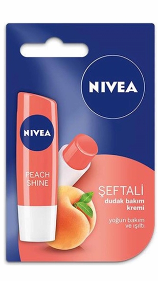 Picture of P-Nivea Peach Lip Care Creme 5,5 ml