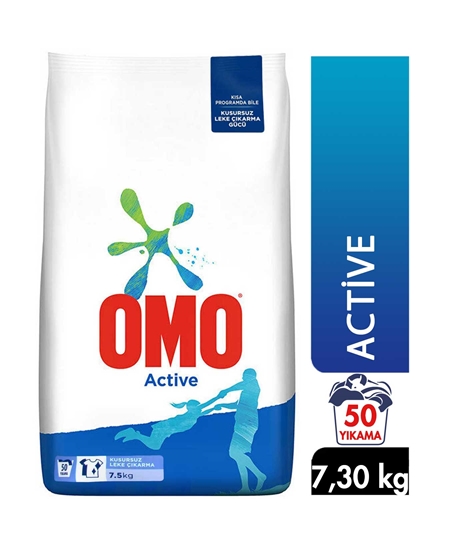 Picture of Omo Matik Powder Laundry Detergent 7,5 Kg Active