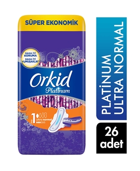 Orkid Hijyenik Ped Platinum 26'lı Normal Picture of Orkid Hijyenik Ped Platinum 26'lı Normal