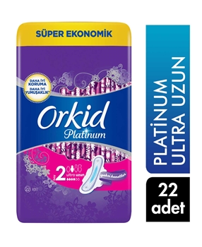 Orkid Hijyenik Ped Platinum 22'li Uzun Picture of Orkid Hijyenik Ped Platinum 22'li Uzun
