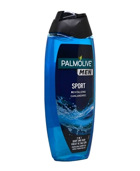 Palmolive Duş Jeli 500 ml Men Sport Canlandırıcı 2si 1 Arada Vücut ve Saç palmolive, duş jeli, palmolive men, erkek duş jeli, erkek için duş jeli, erkek şampuanı, vücut şampuanı, saç şampuanı, duş jeli fiyatları, duş jeli satın al
