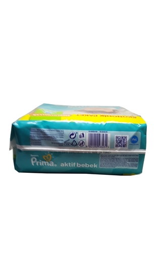 Picture of XPampers Prima Aktif Bebek No:4+ Maxi Plus Ekonomik Bebek Bezi 38'li