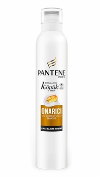 Pantene Foam Cream 180 ml Repair & Protect pantene, panten, saç kremi, saç köpüğü, saç bakım kremi, saç bakım köpüğü, panten onarıcı ve koruyucu köpük