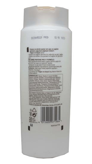 pantene, panten, saç kremi, zayıf saçlar için şampuan, ince telli saçlar için şampuan, Pantene yoğun ve güçlü şampuan 550 ml satın al, Pantene yoğun ve güçlü şampuan 550 ml fiyat