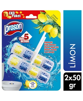 Proson Klozet Blok 2 X 50 gr Eko Paket Limon proson, pıroson, klozet bloğu, klozet blok, klozet kokusu, klozet temizleyici, banyo kokusu, tuvalet kokusu, tuvalet bloğu, tuvalet temizleyici, proson Klozet Blok Koku fiyat, proson Klozet Blok Koku satın al