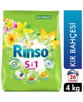 Rinso Matik Toz Çamaşır Deterjanı 4Kg Kır Bahçesi Picture of Rinso Matik Toz Çamaşır Deterjanı 4Kg Kır Bahçesi