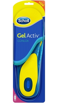 SCHOLL GEL ACTIV INSOLE DAILY (WOMEN) Picture of 	SCHOLL GEL ACTIV INSOLE DAILY (WOMEN)