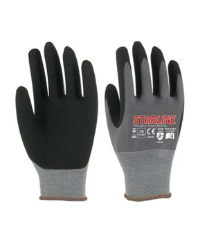 Starline Mikro Köpük Nitril Eldiven E-91 no10 	starline, iş eldiveni, kimyasal koruyucu eldiven, nitril eldiven, köpük eldiven, iş kıyafetleri, iş eldivenleri