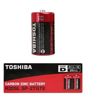 P-Toshiba R20SL Büyük D Pil 2x10'lu Kutu toshiba, toshiba pil, pil, batarya, büyük pil, şişman pil, d pil, r20sl pil, pil satın al, pil fiyatları, toptan pil satın al