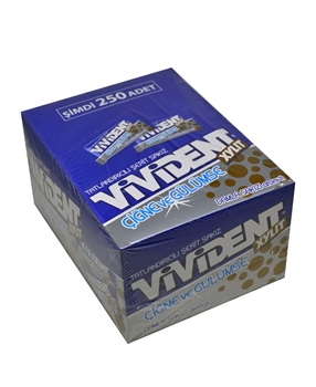 Vivident Sakız 250'li Paket Xylit Damla  Sakızı Aromalı Tatlandırıcılı Şerit vidident, vidident xylit, vivident sakız, sakız, damla sakızı, damla sakızı aromalı sakız, vivident damla sakızı, vivident damla sakızı aromalı sakız