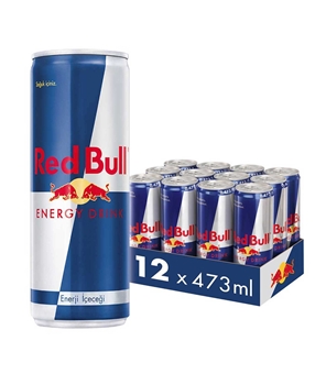 Red Bull Energy Drink 473 ml12's Case Normal Redbull, red bull, enerji, içeceği, enerji içeceği, mavi kutu, avantajlı paket, kanatlandırır, red bull 473 ml, red bull 12li koli