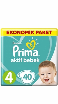 P-Prima Aktif Bebek Eko No:4 40'lı Picture of P-Prima Aktif Bebek Eko No:4 40'lı