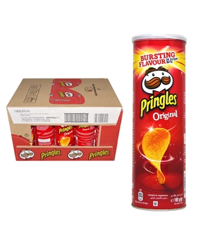 Pringles Chips 165gr x 19 - Original 	pringles, piringıls, cips, patates cipsi, pringles original, pringles cips satın al, pringles cips fiyat, pringles fiyatları