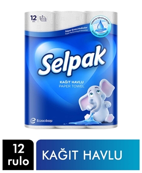 SELPAK HAVLU 12'Lİ Picture of SELPAK HAVLU 12'Lİ