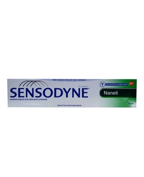 Sensodyne Diş Macunu 100 ml Naneli sensodyne, sensodyne diş macunu, sensodyne naneli, diş macunu, naneli diş macunu