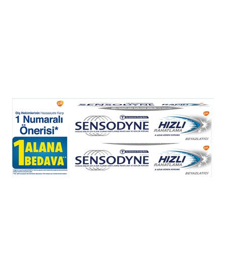 Picture of P-P-Sensodyne Diş Macunu 1+1 75 ml Hızlı Rahatlama