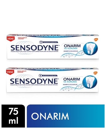 Picture of Sensodyne Diş Macunu 1+1 75 ml Onarım ve Koruma