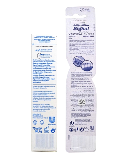 signal, signal diş fırçası, signal diş macunu, diş fırçası, diş macunu, signal white now, signal double face diş fırçası, signal seyahat seti