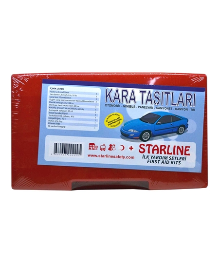 starline, ilk yardım, ilk yardım çantası, ilk yardım seti, ilk yardım kiti, araç ilk yardım seti, araba için ilk yardım çantası, ilk yardım çantası fiyatları, araç ilk yardım çantaları