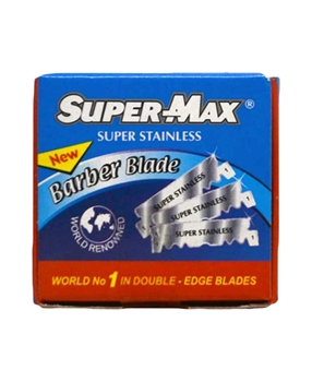 SuperMax Tıraş Jileti Tek Kenarlı Yarım Berber Jileti 100'lü Picture of SuperMax Tıraş Jileti Tek Kenarlı Yarım Berber Jileti 100'lü