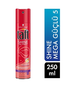 Taft Hair Spray 250 ml Shine Picture of  Taft Hair Spray 250 ml Shine