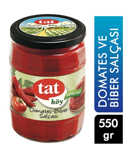 Picture of Tat Köy Domates&Biber Salçası 550 gr
