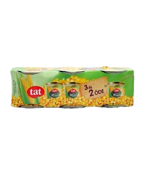 Tat Mısır Konserve 3 X 210 gr Picture of Tat Mısır Konserve 3 X 210 gr