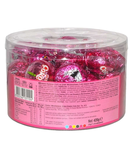 Picture of ÜLKER ÇOKOMEL ÇİLEK 420 gr 6LI