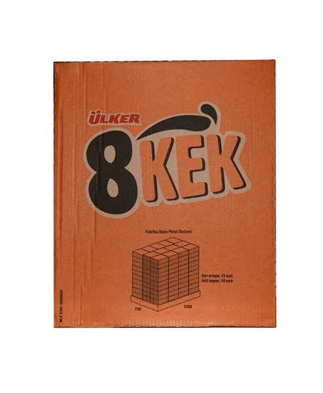 Picture of ÜLKER DANKEK 8 KEK DUBLE ÇİKOLATALI 55GR 24 LÜ
