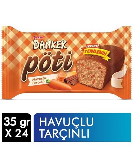 Picture of ÜLKER DANKEK PÖTİ HAVUÇLU TARÇINLI 35GR 24 LÜ
