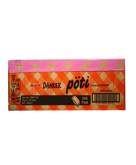 Picture of ÜLKER DANKEK PÖTİ HAVUÇLU TARÇINLI 35GR 24 LÜ