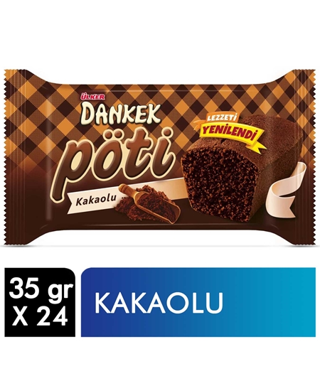 Picture of ÜLKER DANKEK PÖTİ MUFFIN KEK KAKAOLU 35GR 24 LÜ