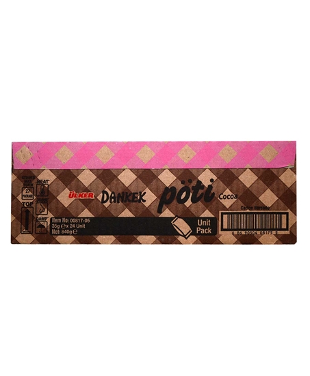Picture of ÜLKER DANKEK PÖTİ MUFFIN KEK KAKAOLU 35GR 24 LÜ