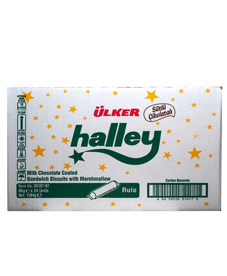Picture of ÜLKER HALLEY MİNİ GRANÜLLÜ 66 GR 24 LÜ