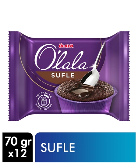 Picture of ÜLKER OLALA SUFLE KEK 70GR 12 Lİ