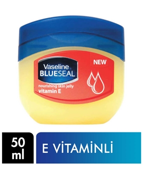 Vaseline Blue Seal 50 ml Besleyici Jel E Vitaminli Vazelin vasaline, vazelin, vazelin krem, vazelin jel, nemlendirici krem, kayganlaştırıcı krem, vazelin fiyatları, vazelin kullanımı, vazelin satın al, toptan vazelin, e vitaminli vazelin, 50 ml vazelin