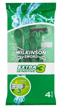 Wilkinson Sword Extra3 Sensitive Shaving Blade 4's Picture of Wilkinson Sword Extra3 Sensitive Shaving Blade 4's